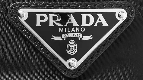 authentic prada triangle logo|Prada triangle logo meaning.